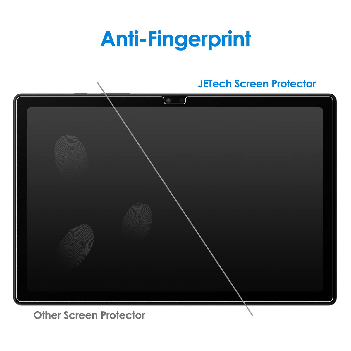 JETech Screen Protector for Galaxy Tab S10 Lite/S10 FE/S9 FE/S9, 2-Pack