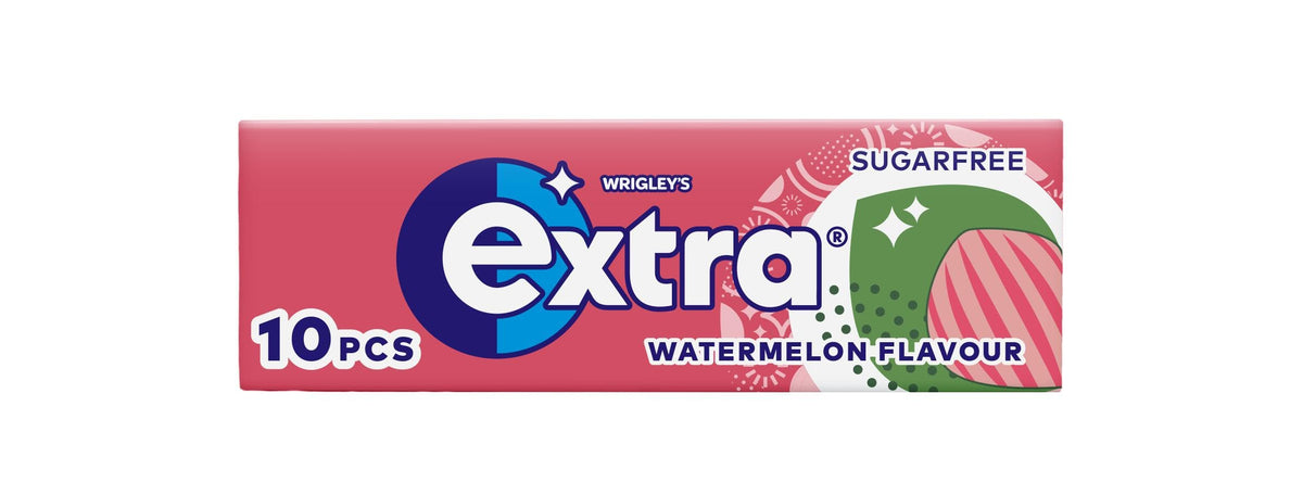 Wrigley's Extra White Bubblemint Sugar Free Chewing Gum Bottle 46 Pieces