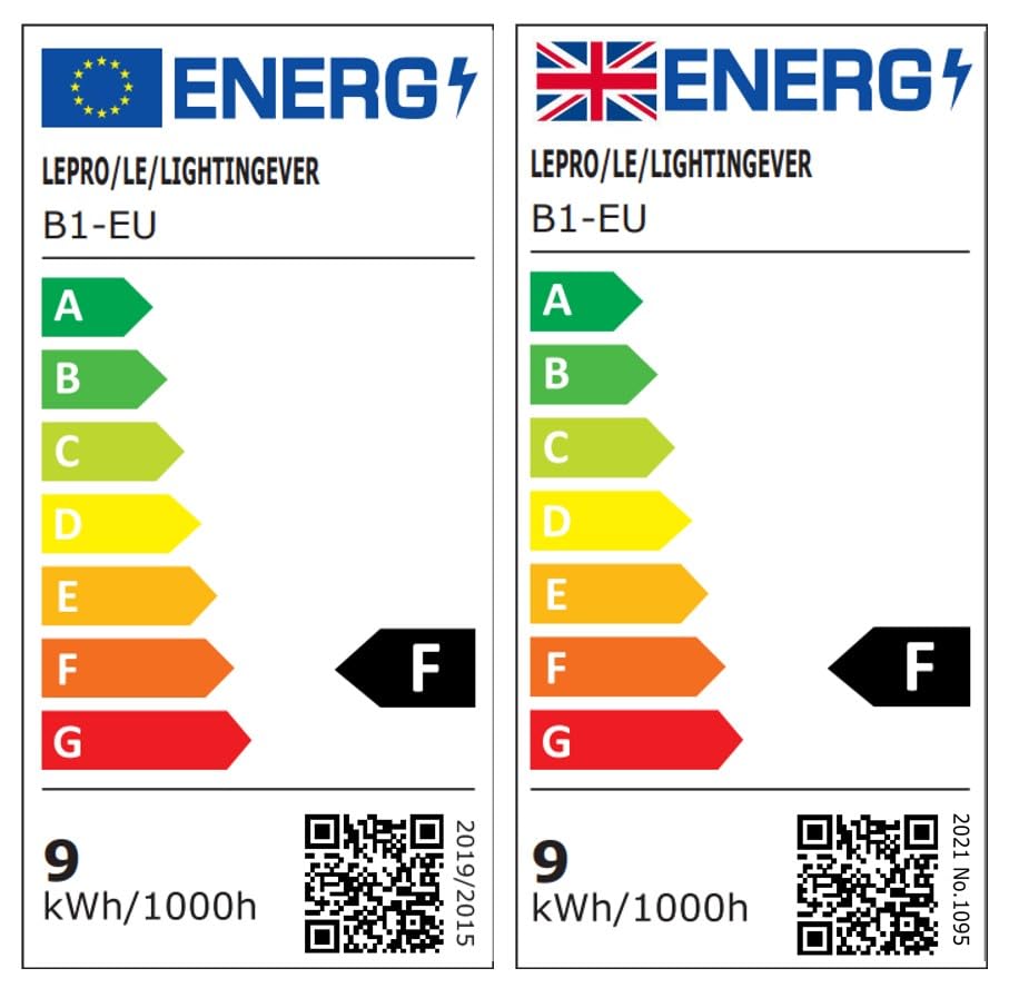 Lepro E27 Smart Bulbs, 806lm 8.5W, RGB Colour Changing, AI Lighting, 2 Pack