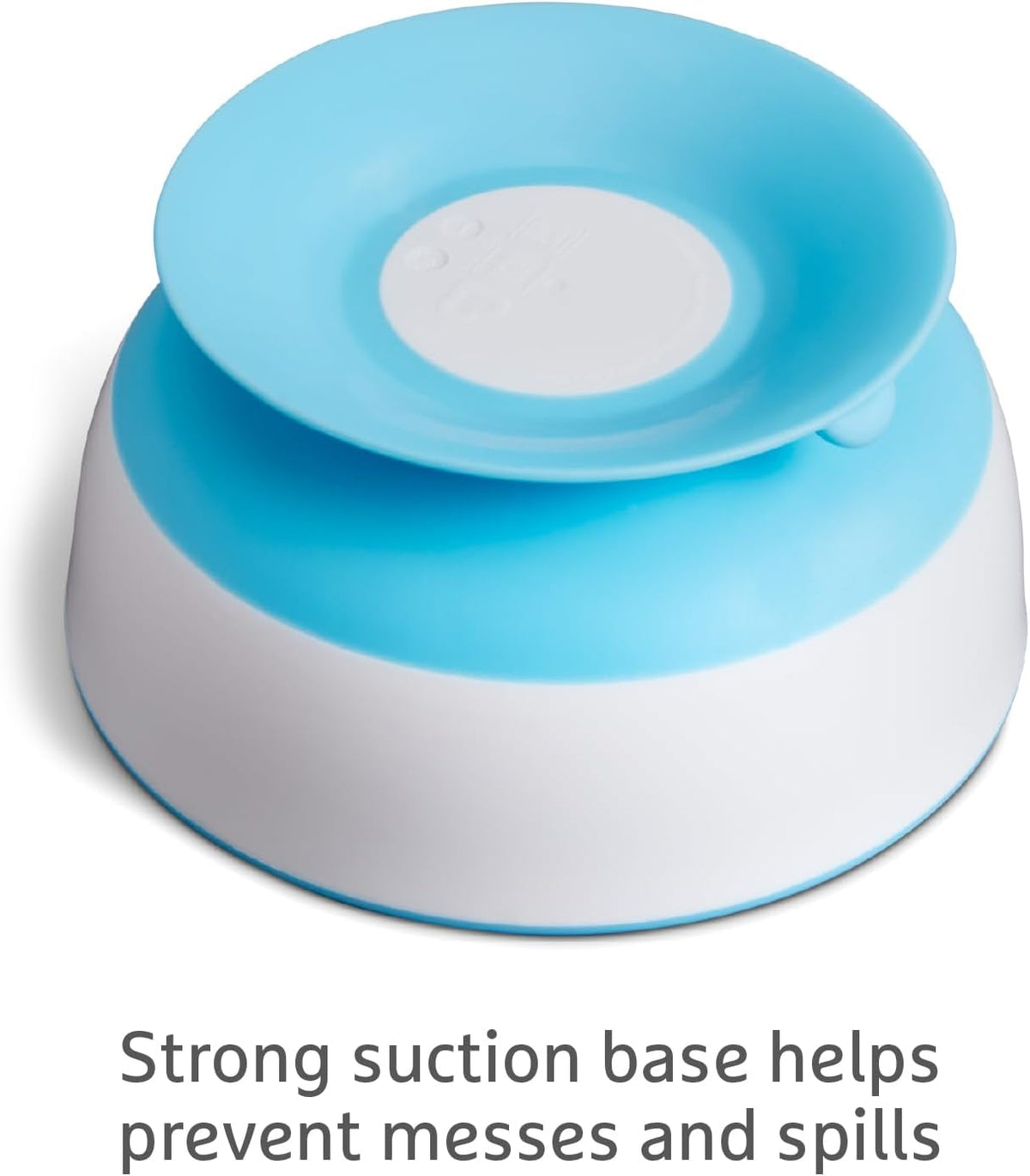 Munchkin Stay Put Baby Suction Bowl Set| Baby Bowls for Weaning| Baby Feeding Suction Dish Pack| for Babies & Toddlers 6 Months+|BPA Free Weaning Set for Babies| Microwave/Dishwasher Safe | 3 Pack