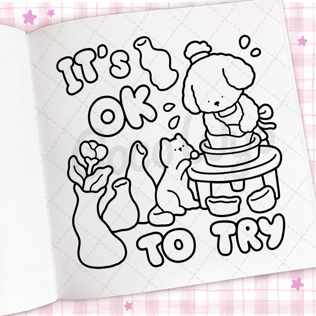 Cozy Vibes: A cozy and comfy colouring book (Coco Wyo)