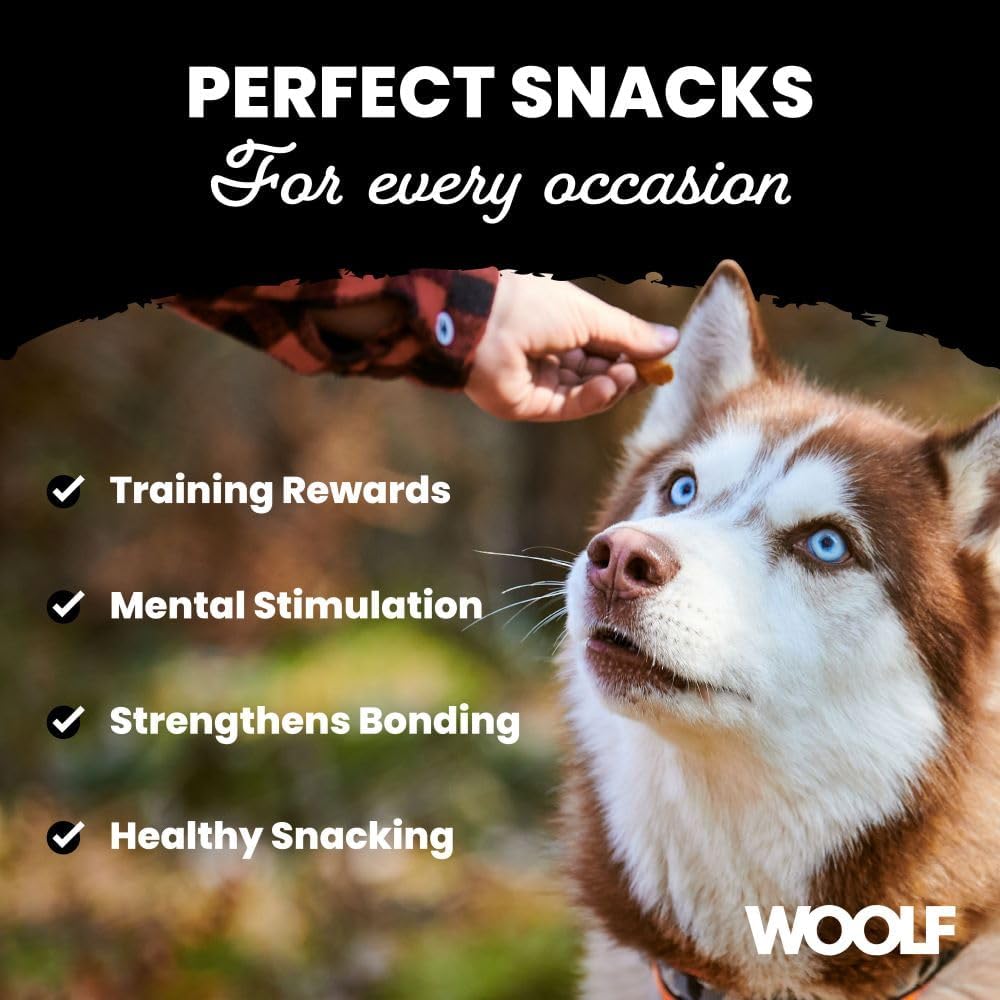 WOOLF Soft Duck Fillet Dog Treats - Complementary Snacks for Dogs | 100g