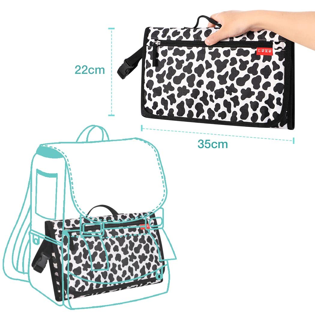 Lekebaby Portable Nappy Changing Mat Travel Baby Change Mat