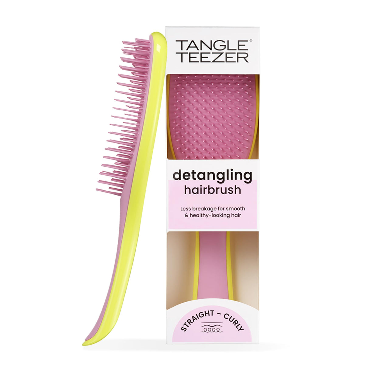 Tangle Teezer The Ultimate Detangler Straight to Curly Hairbrush