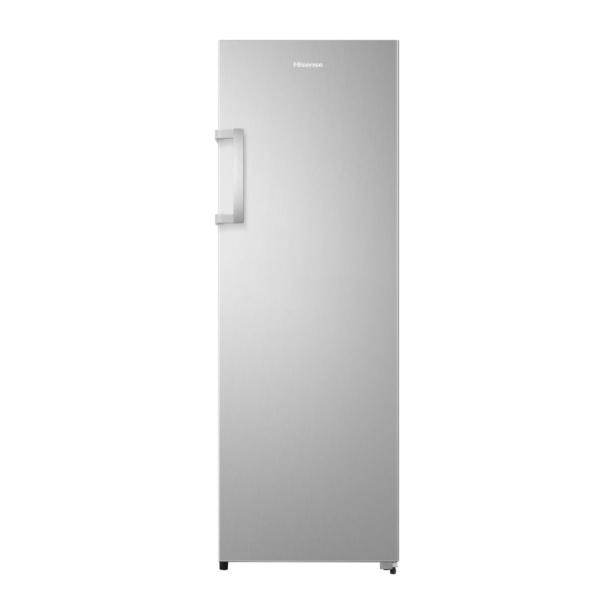 Hisense FV298N4ACE Tall Freestanding Freezer 240 Litre Capacity Total No Frost with LED Display 59D x 59.5W x 172H cm - Stainless Steel, Silver