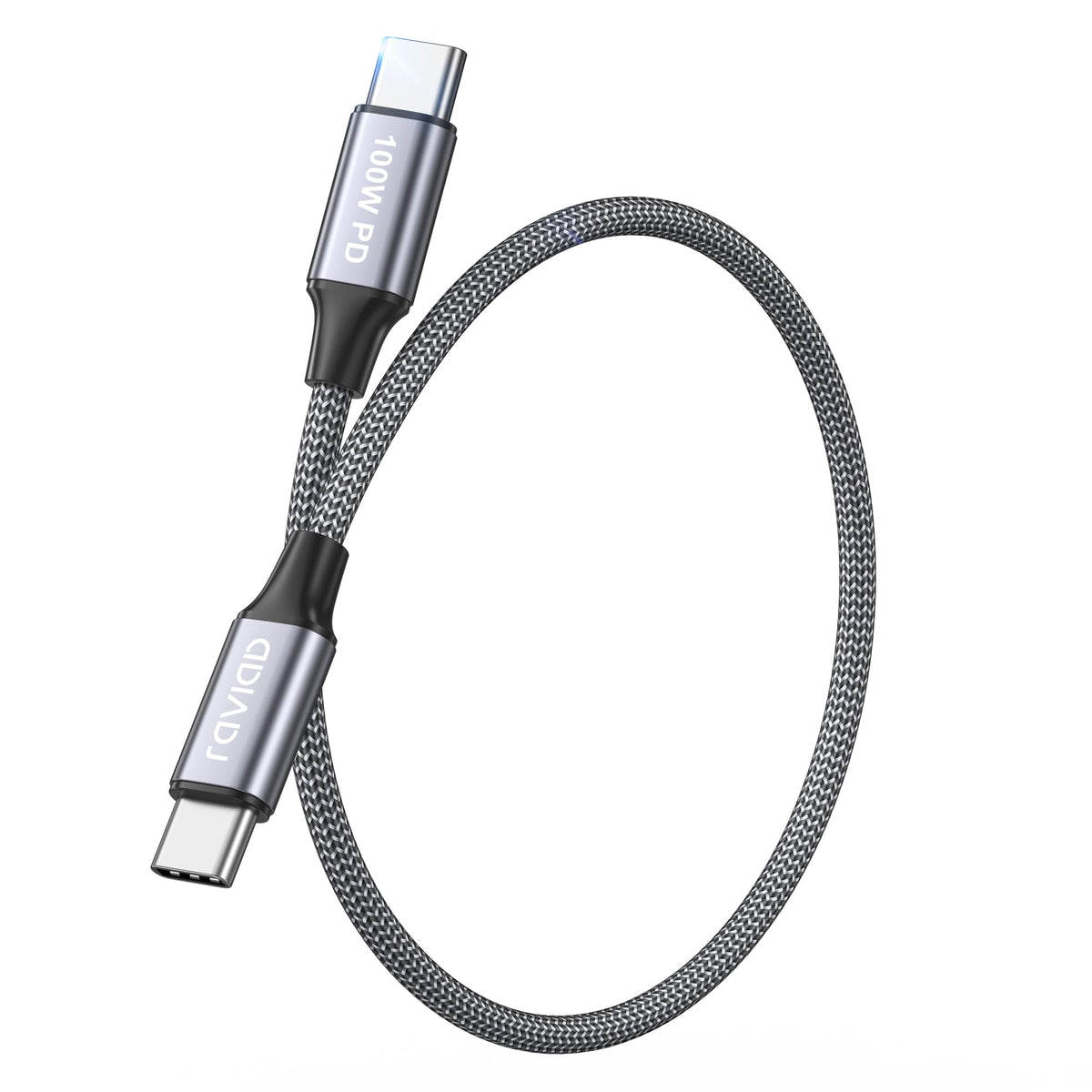 RAVIAD USB C to USB C Charger Cable 2Pack 1M 100W 5A Fast Charging Cable