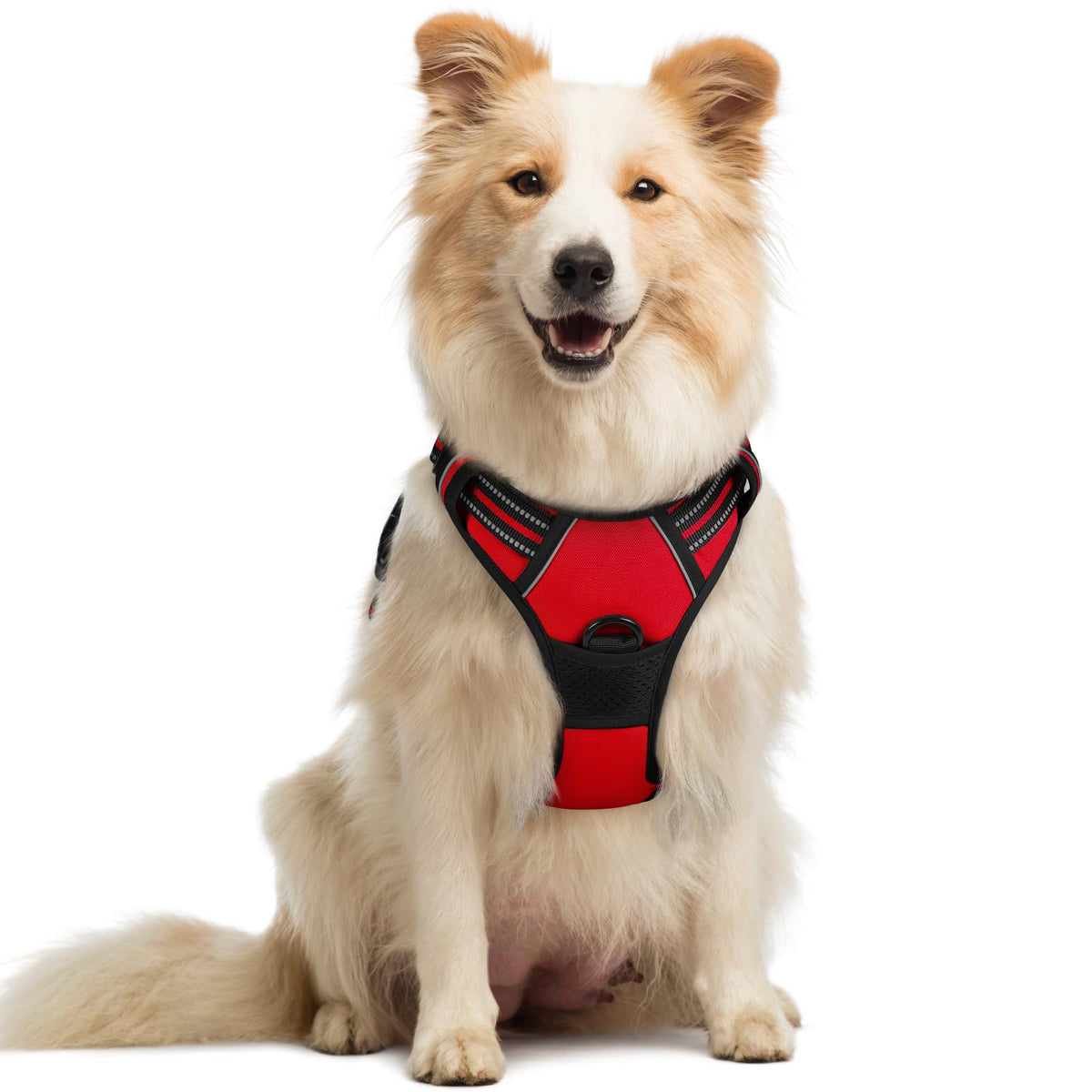 rabbitgoo Dog Harness Large Dog, No Pull Vest with Front Clip & Handle