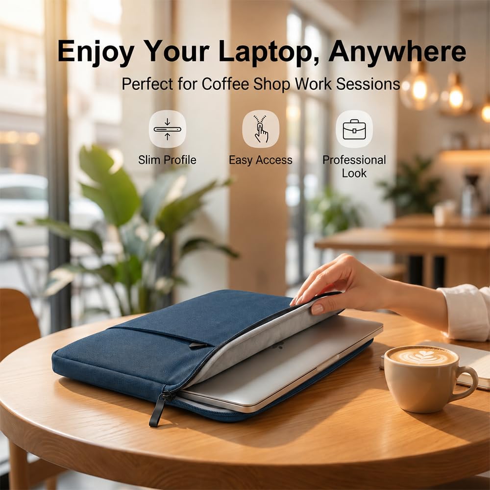 ProElife 13-Inch Laptop Sleeve for MacBook Air 13.6 M5/M4 & MacBook Neo