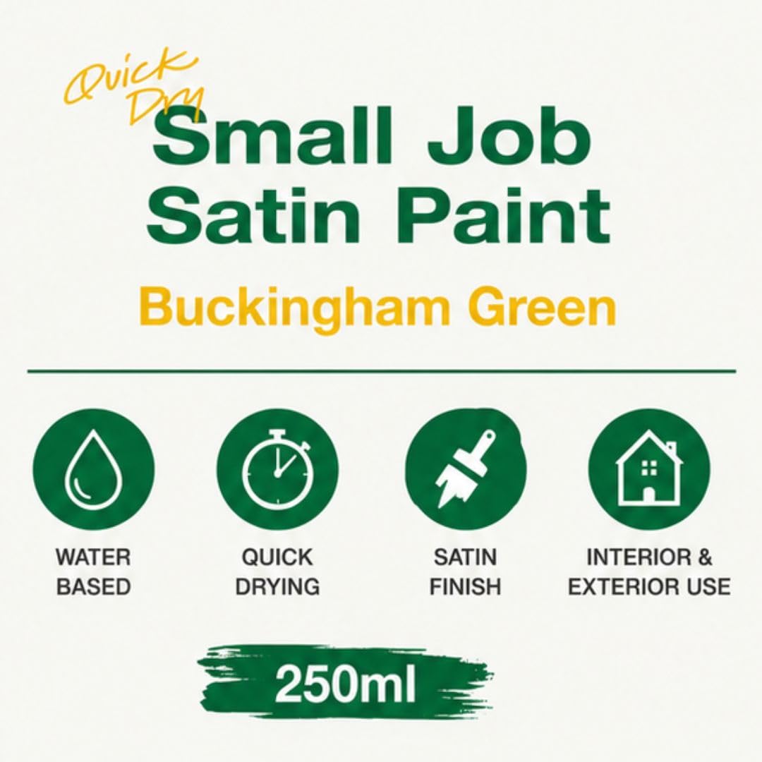 RUSTINS Small Job Satin Paint Chocolate 250ml
