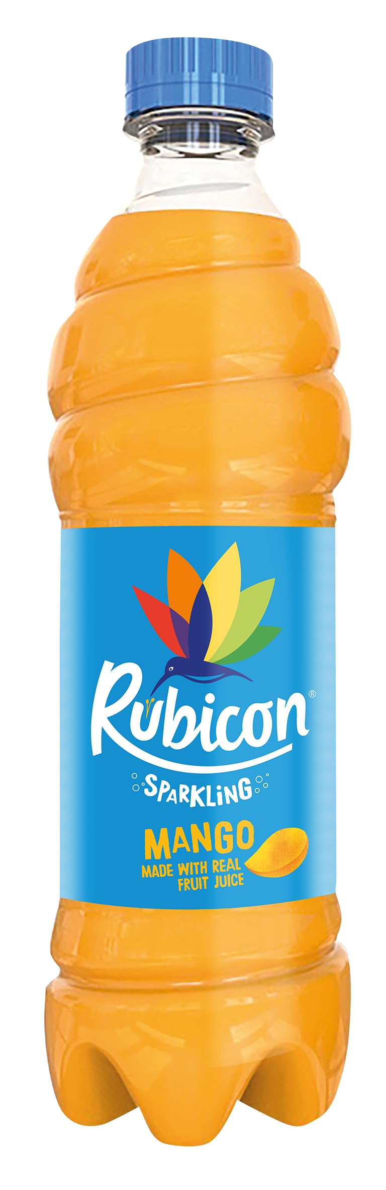 Rubicon Mango Sparkling Fruit Soft Drink, 6 Pack, 330ml Cans