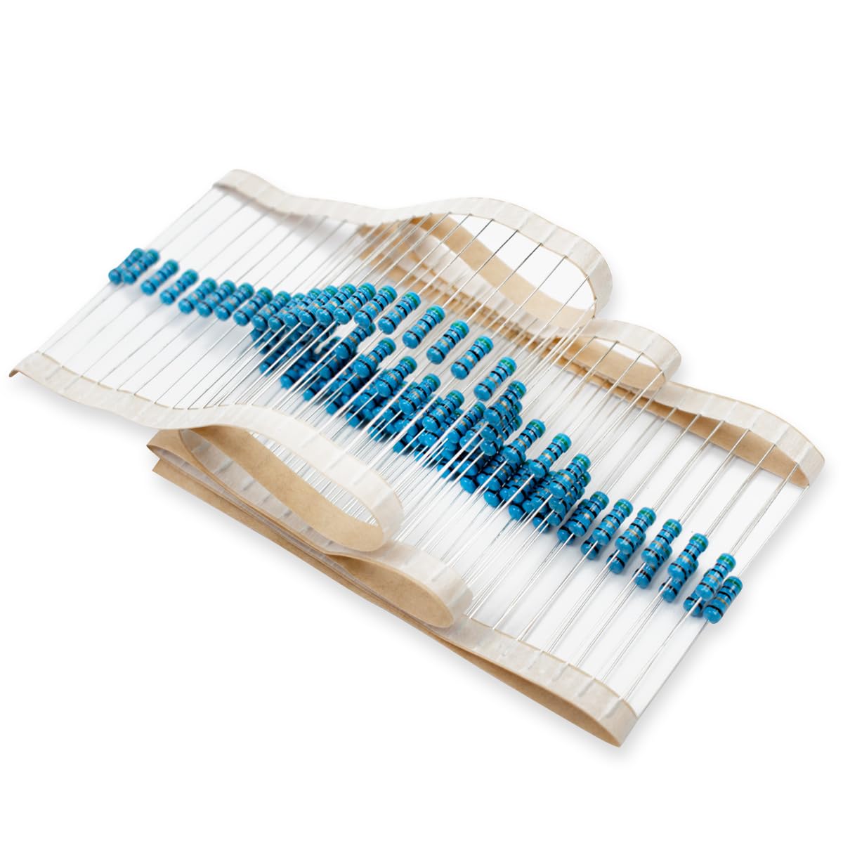 50 Pcs 1W 1% Tolerance 0.1 Ohm Metal Film Resistor Resistance for DIY Project and Experiments