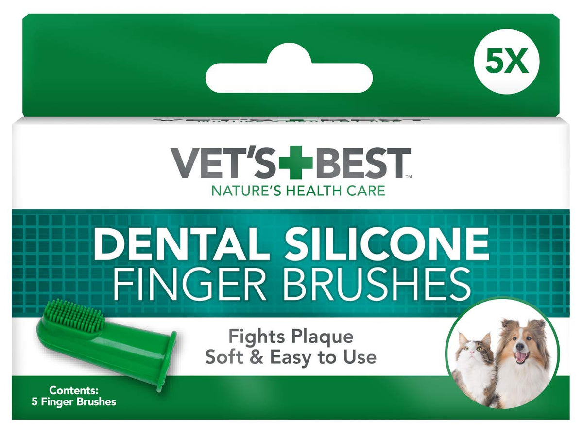Vet's Best Dental Care Finger Wipes. 50 Disposable Wipes