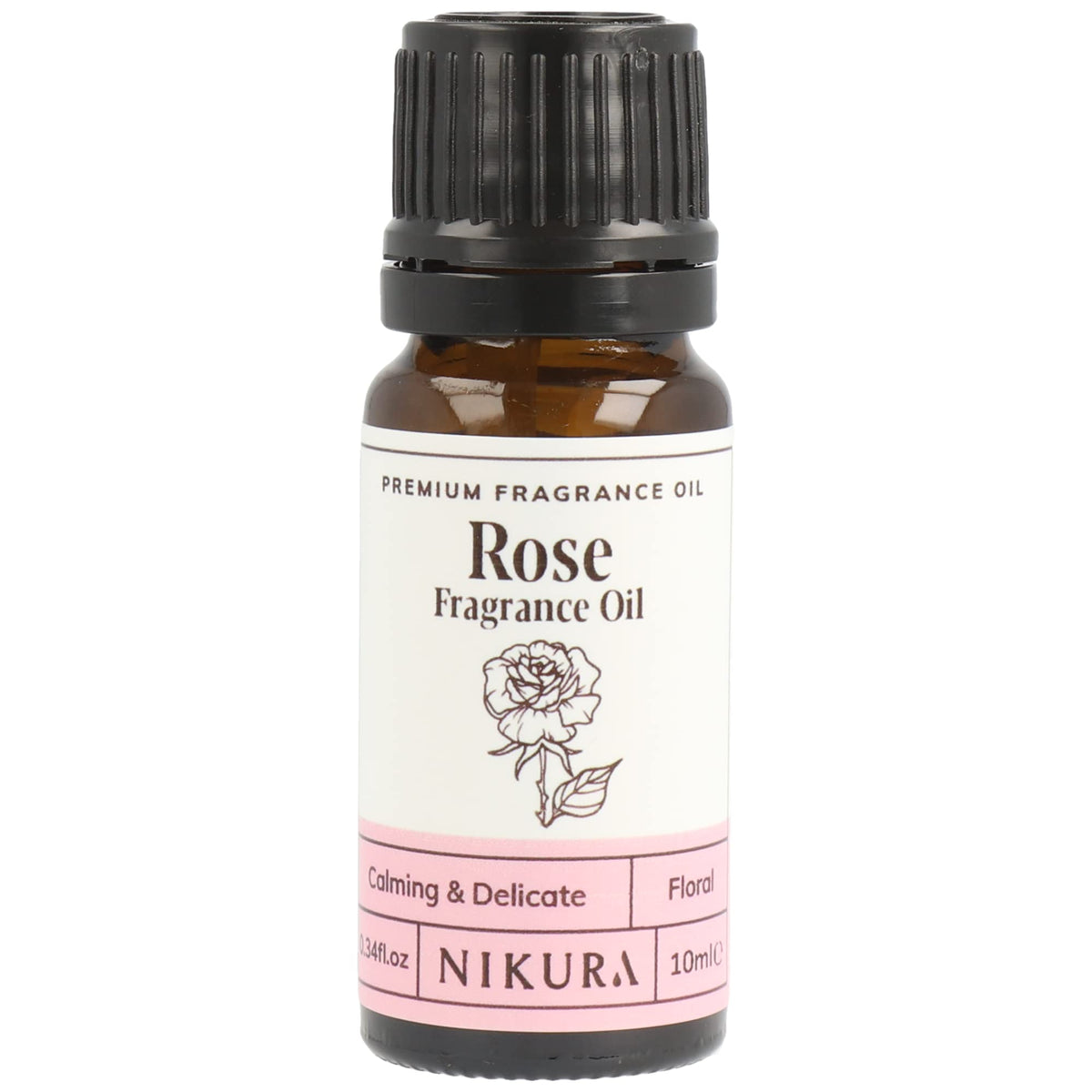 Nikura - Fresh Linen (Floral) Fragrance Oil - 10ml | Perfect for Diffuser for Home, Soap Making, Candle Making, Wax Melts | Bath Bombs, Pot Pourri Refresher Oil, Perfume Scents, Burner Oil | UK Made
