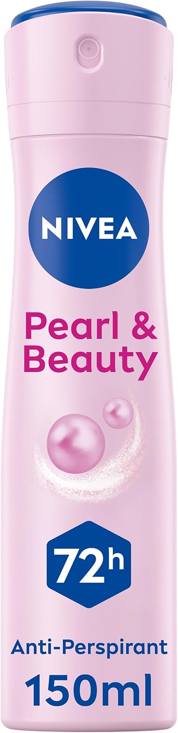 NIVEA Pearl and Beauty Antiperspirant Spray, 150 ml