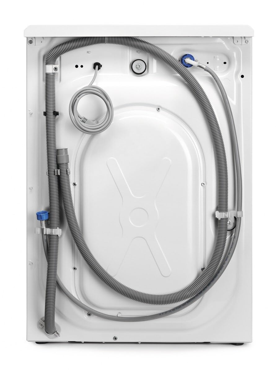 AEG 6000 Series Washing Machine 8kg LFR61844B, ProSense, TimeSave, Extra-Quick, Freestanding Washing Machine, 8kg Load, 1400rpm Spin, Inverter Motor+, Energy Rating A, White