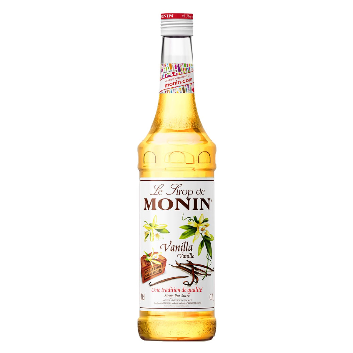 MONIN Premium Pistachio Syrup 700ml, for Coffee and Cocktails, Vegan