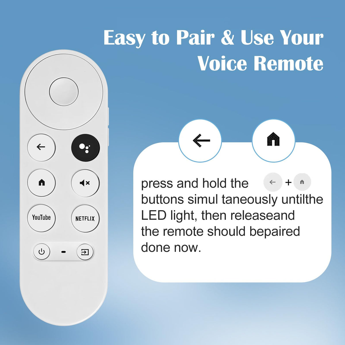 Replacement Hisense TV Remote Control for Hisense VIDAA 4K UHD FHD QLED LED LCD HDTV Smart TV Remote Replacement with 12 Shortcut Buttons, No Setup Required