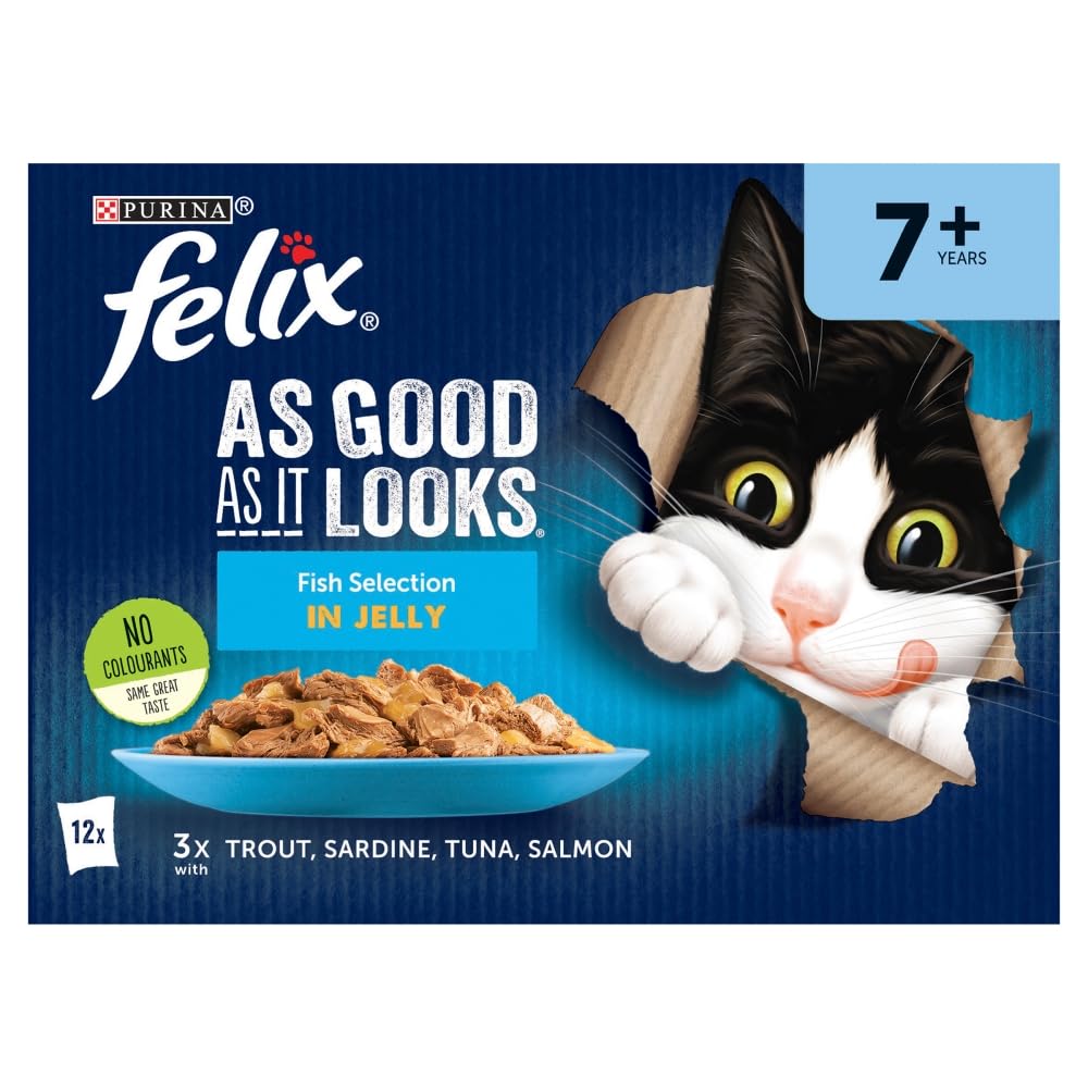FELIX Doubly Delicious Countryside Selection in Jelly Wet Cat Food 40x85g