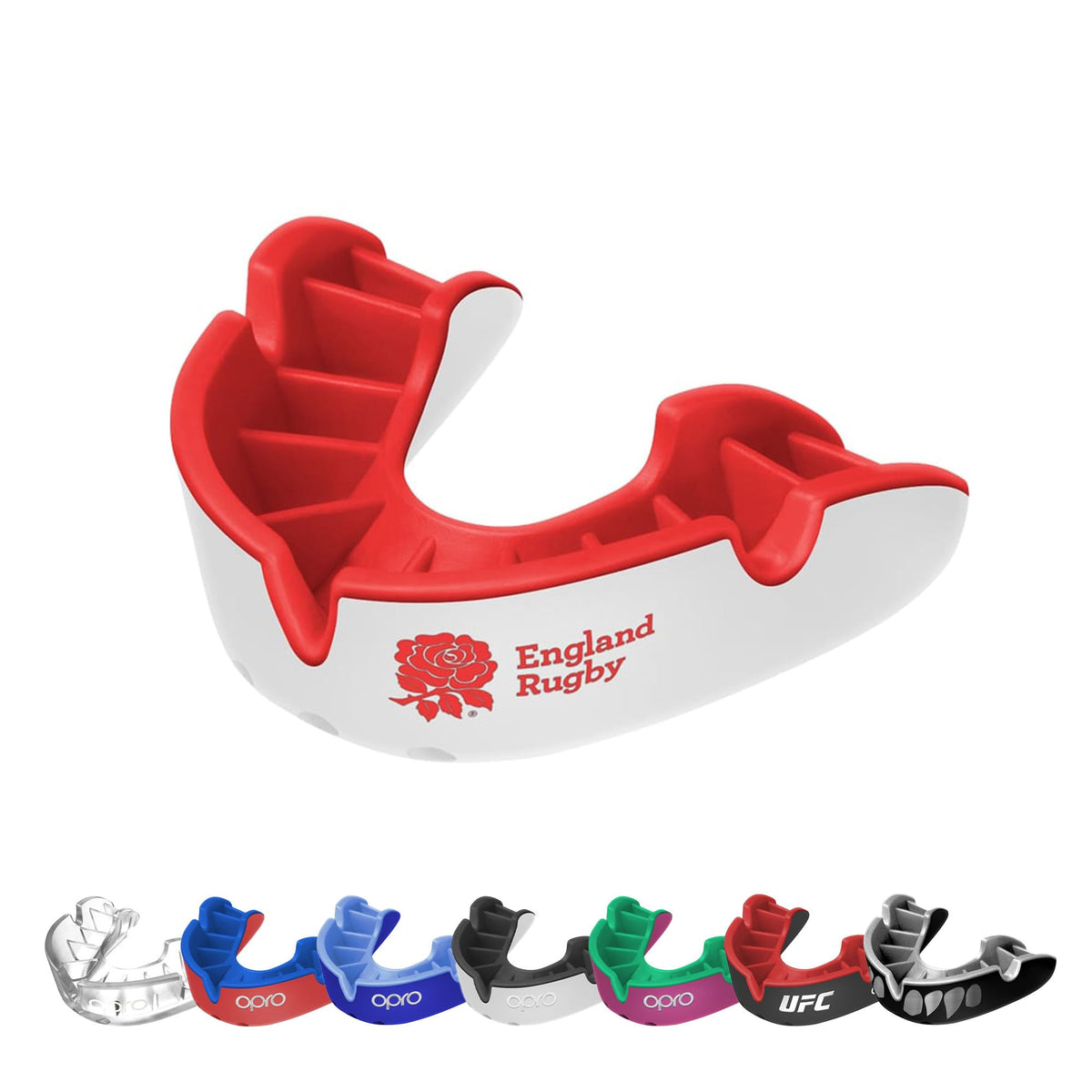 OPRO Silver Level Mouthguard Essential Fit – Gum Shield Adult and Kids – OPRO Mouth Guard Boxing and MMA, Easy Self-Fit Gum Shield Rugby and Hockey – Superior Protection with Dental Warranty