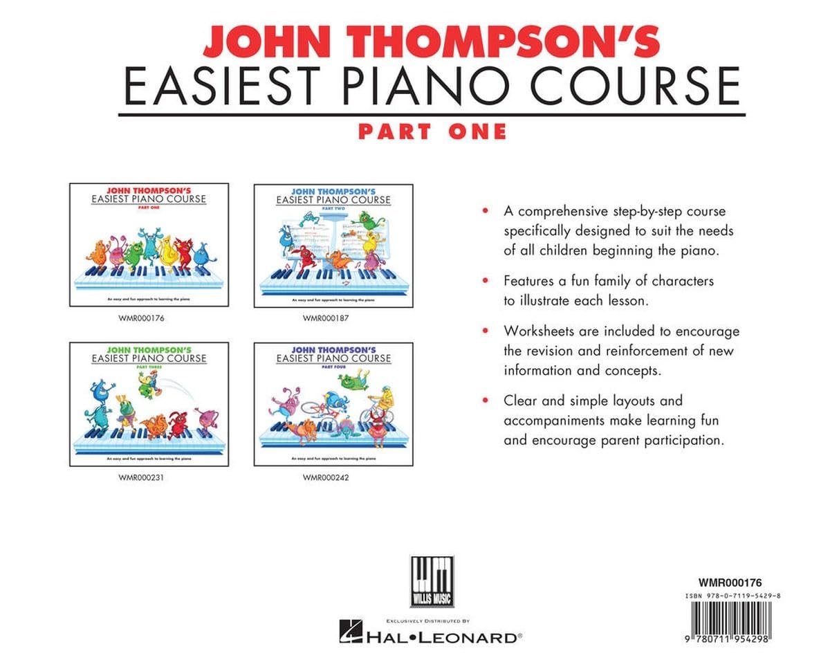 John Thompson's Easiest Piano Course 1: Revised Edition