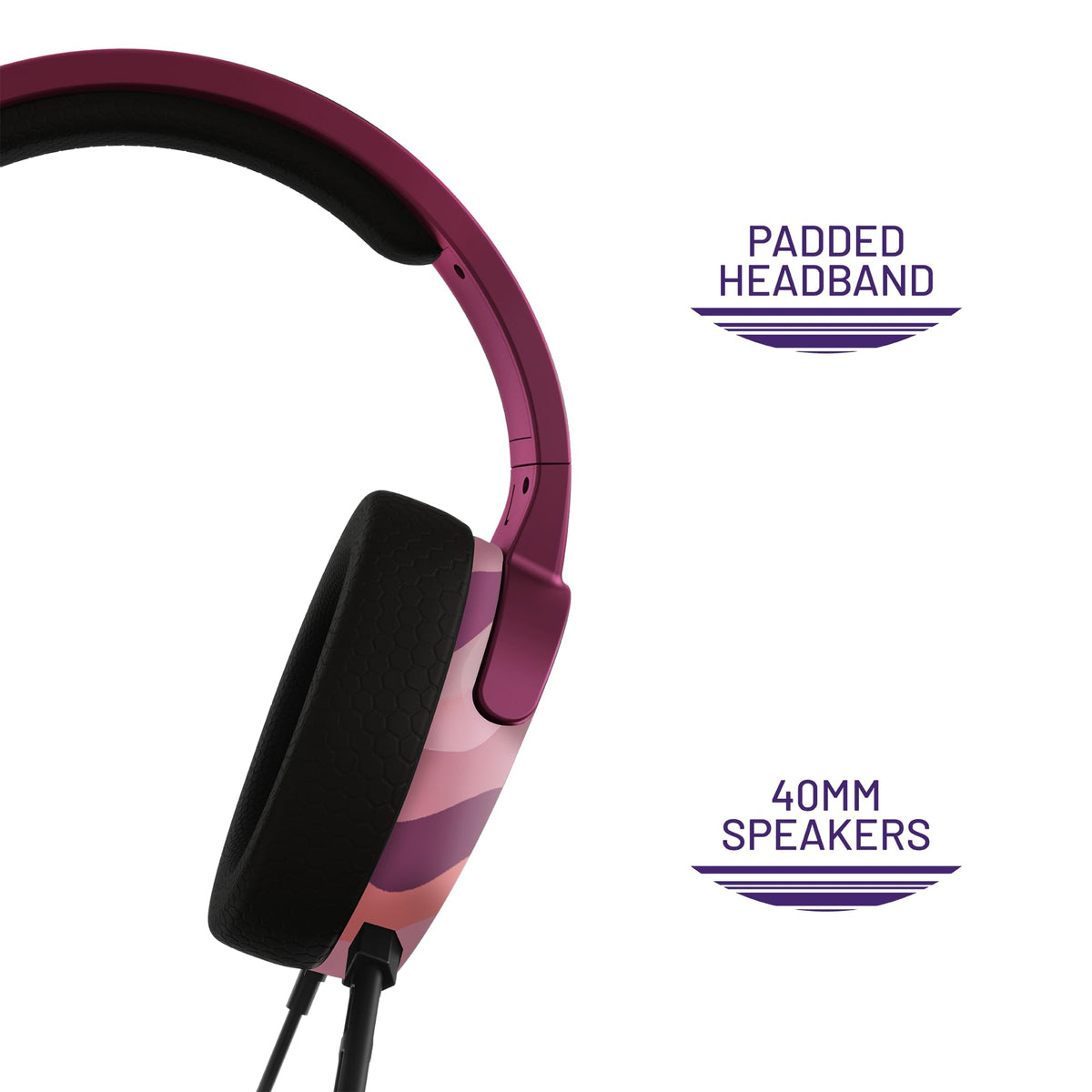 STEALTH PANTHER Sky - Over Ear Gaming Headset PS4/PS5, XBOX, Switch, PC with Flexible Mic, 3.5mm Jack, 1.5m Cable, Lightweight, Comfortable and Durable