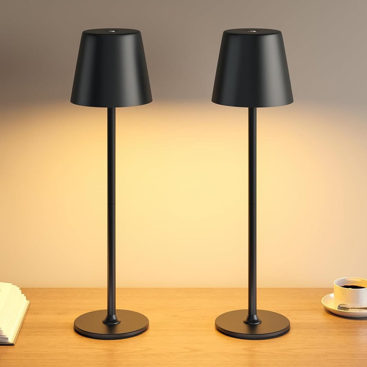 Rechargeable Table Lamp, Cordless Lamp for Outdoor & Indoor, 1 Pack