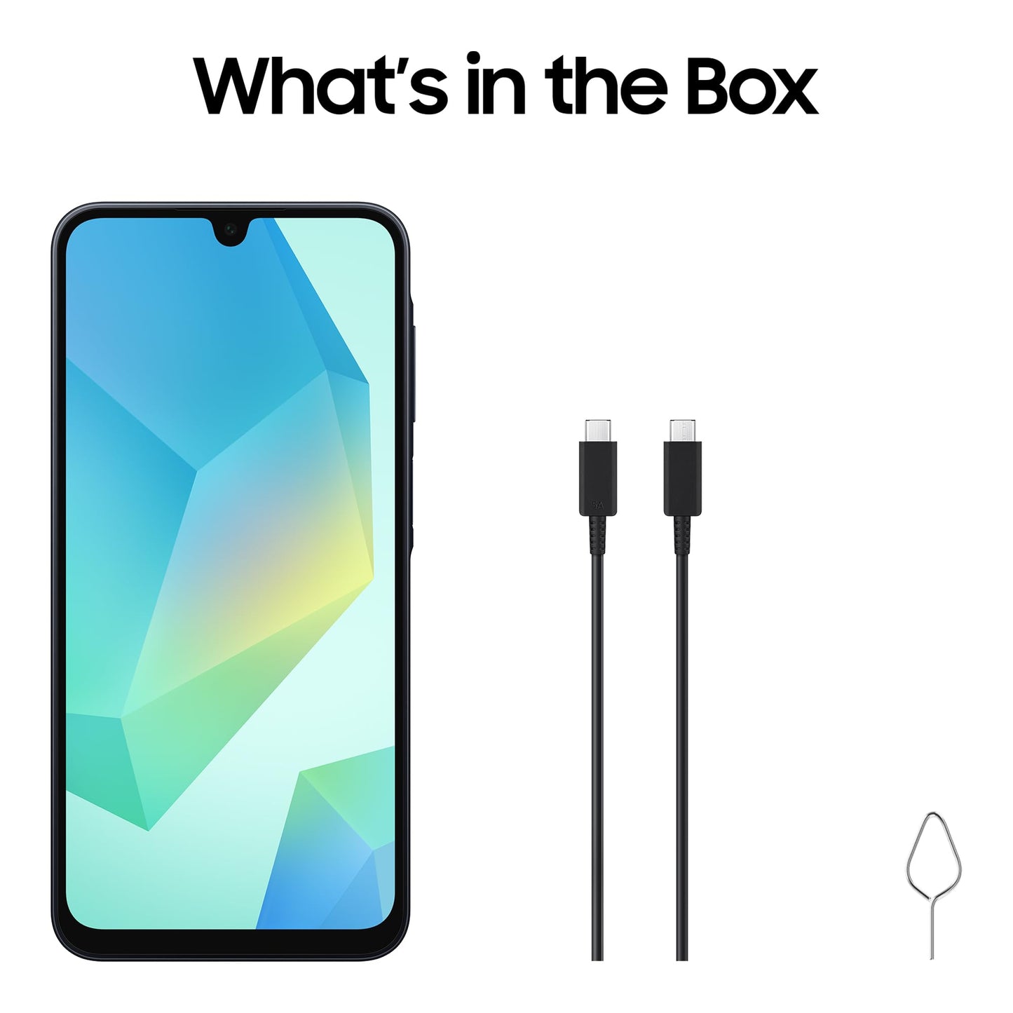 Samsung Galaxy A16 4G Android Smartphone, Super Amoled 6.7" Screen, Multiple Cameras, 128GB Storage, Blue Black, 3 Year Manufacturer Extended Warranty (UK Version)