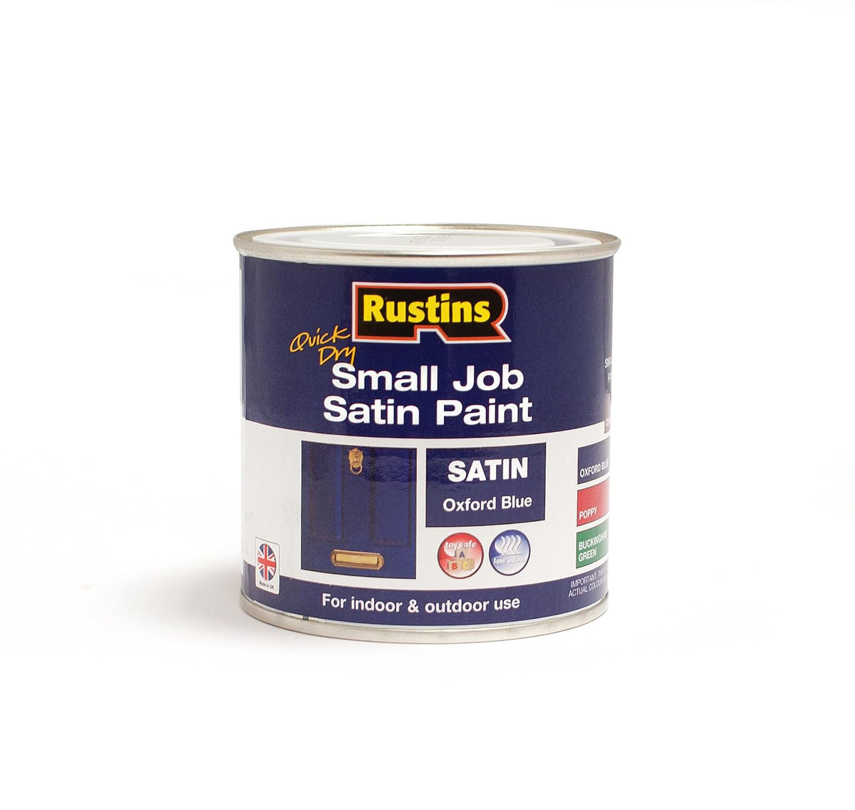 RUSTINS Small Job Satin Paint Chocolate 250ml