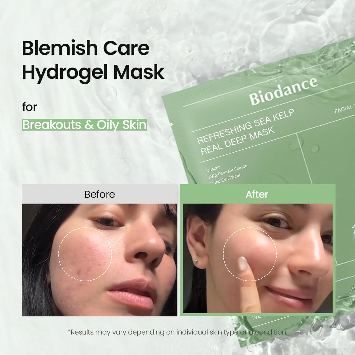 BIODANCE Bio-Collagen Hydrogel Overnight Face Mask. 4 PCs