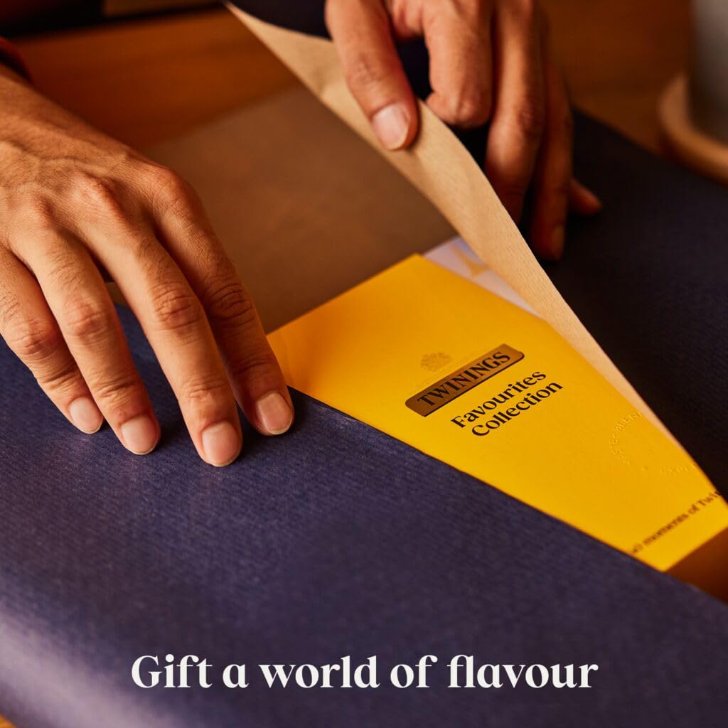 Twinings Thankyou Superblends Collection Gift Box | 40 Tea Bags | 8 Premium Green & Herbal Infusions | Gift Ideas for Women & Men