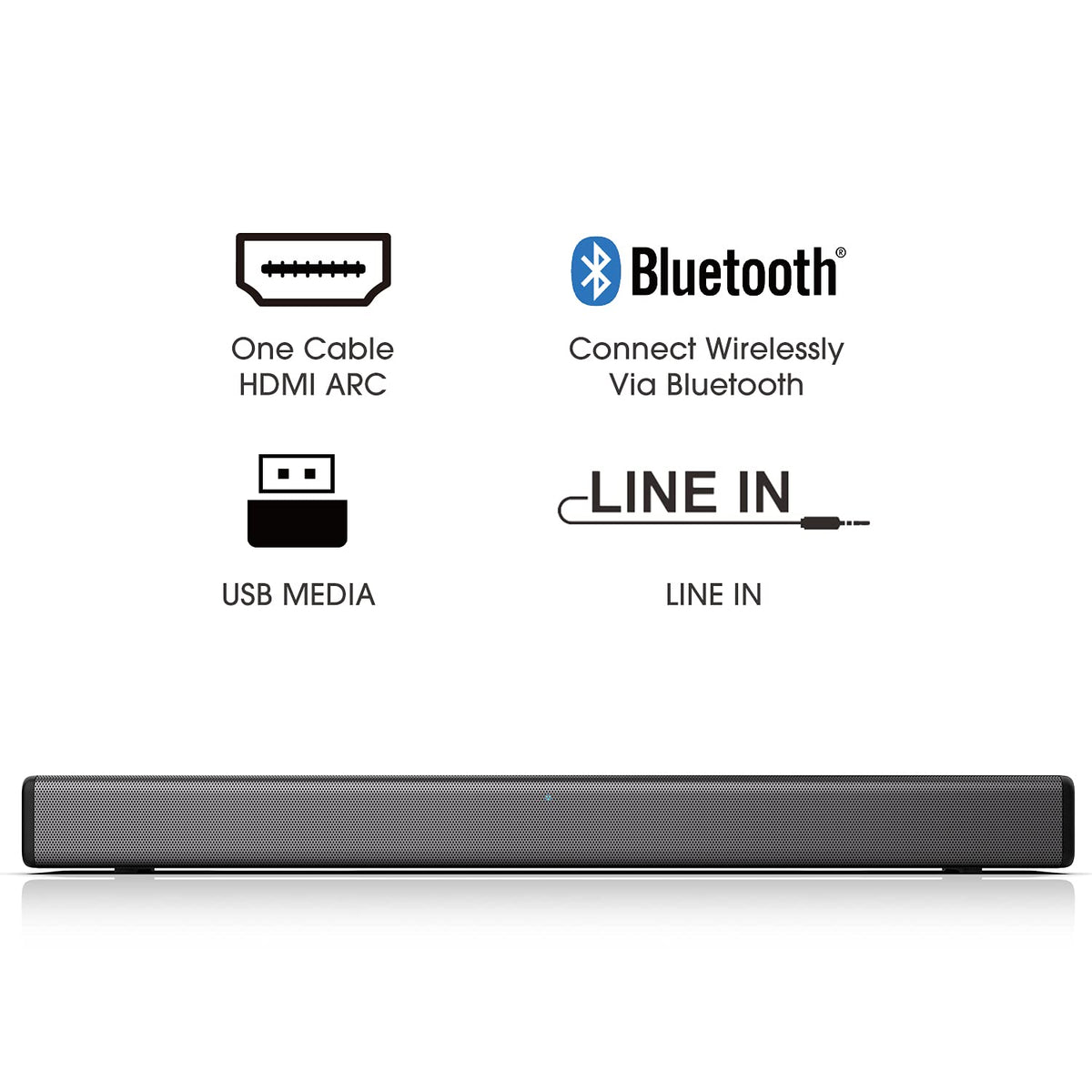 Hisense HS2000 2.1 CH All-In-One Soundbar for TV