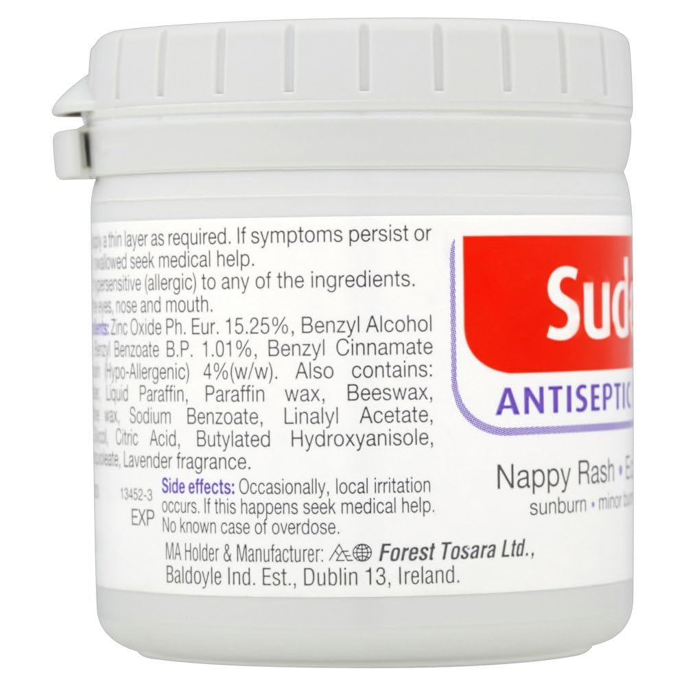 Sudocrem® Antiseptic Healing Cream, Zinc Oxide Cream, 400g