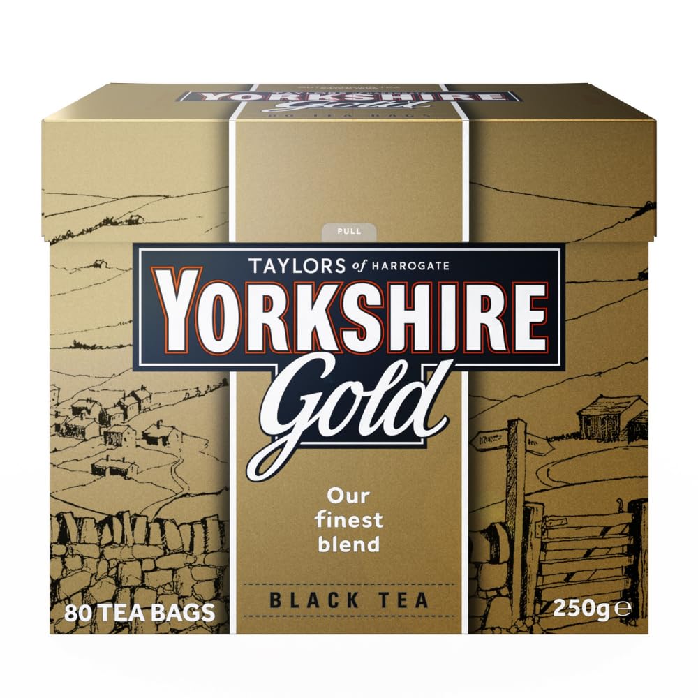 Yorkshire Tea Hard Water Tea Bags, 160 Tea Bags (Pack of 3, Total 480 teabags)