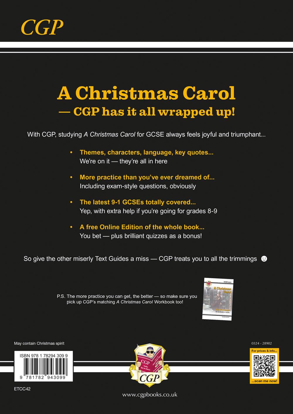 GCSE English Text Guide - A Christmas Carol includes Online Edition & Quizzes: for the 2027 and 2028 exams