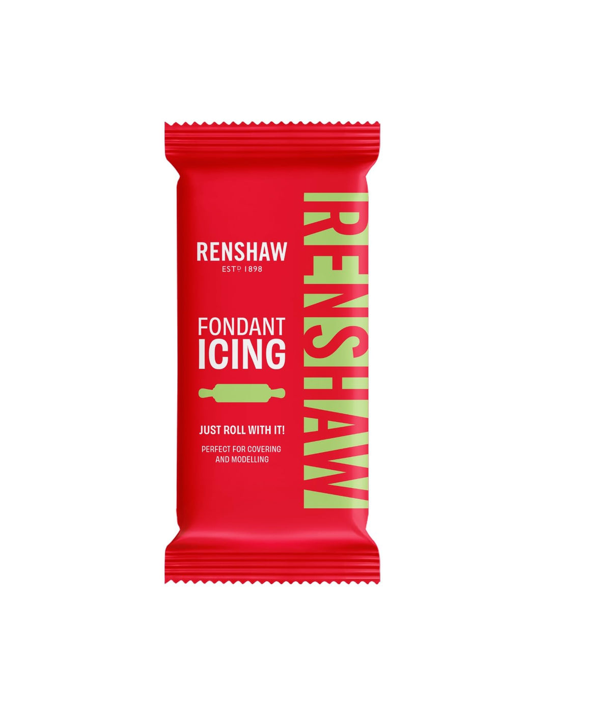 Renshaw White Ready to Roll Fondant Icing, 500 g (Pack of 1)