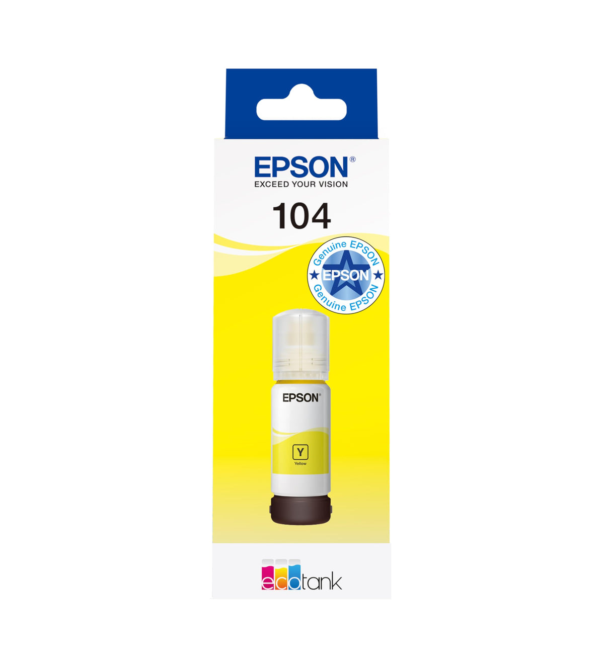 Epson EcoTank 104 Magenta Genuine Ink Bottle