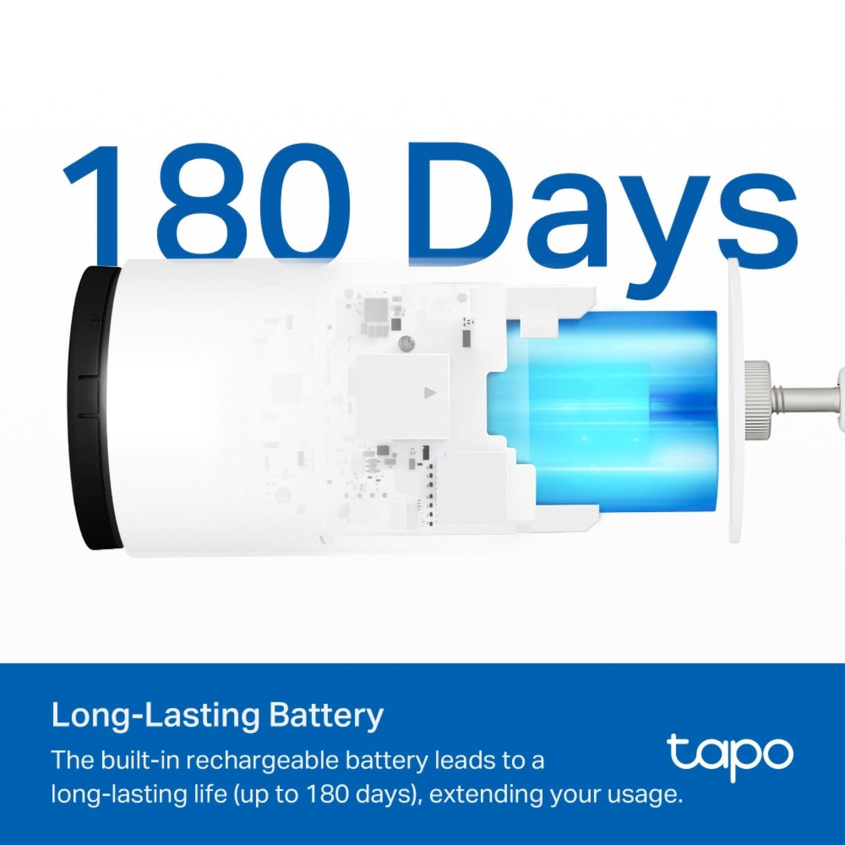 Tapo TC82 2K Battery Outdoor Security Camera Wireless