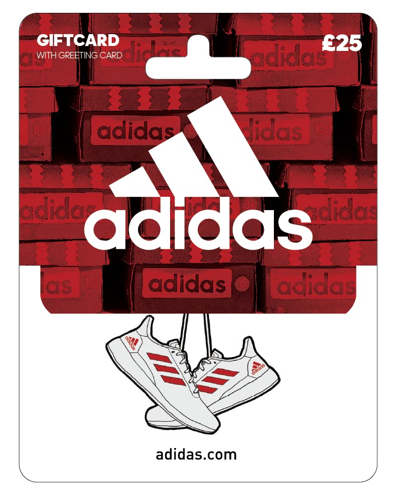 adidas Physical Gift Card - UK Redemption Only - Delivery by post - £50