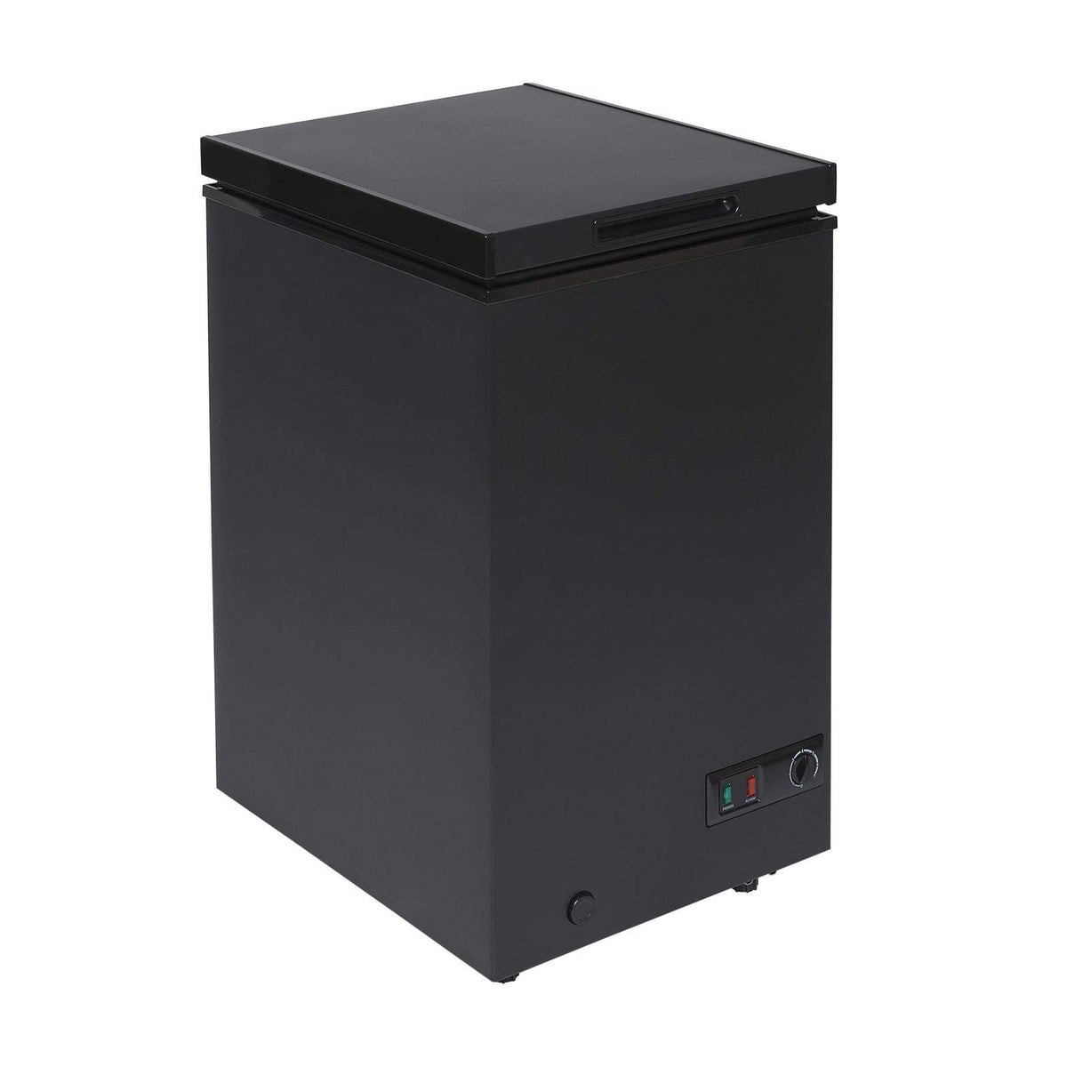 SIA Chest Freezer 80L, Removable Wire Basket, Freestanding, White, CHF100W