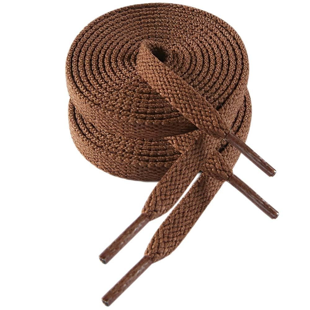 VSUDO 8mm Flat Shoe Laces for Trainers, Trainer Laces, Shoelace for Sneaker