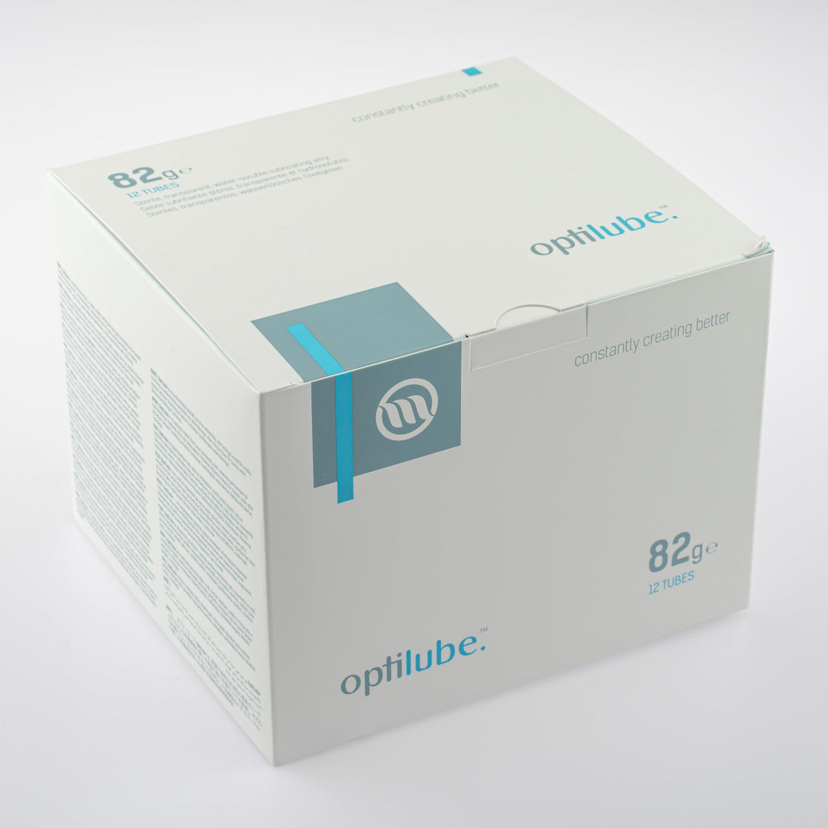 OptiLube Tubes - Sterile Lubricating Jelly for Insertion of Medical Devices in 5g, 42g, 82g, and 113g Tubes, Water Soluble Lubricant with Easy-to-Use Flip Cap (5g x 48)