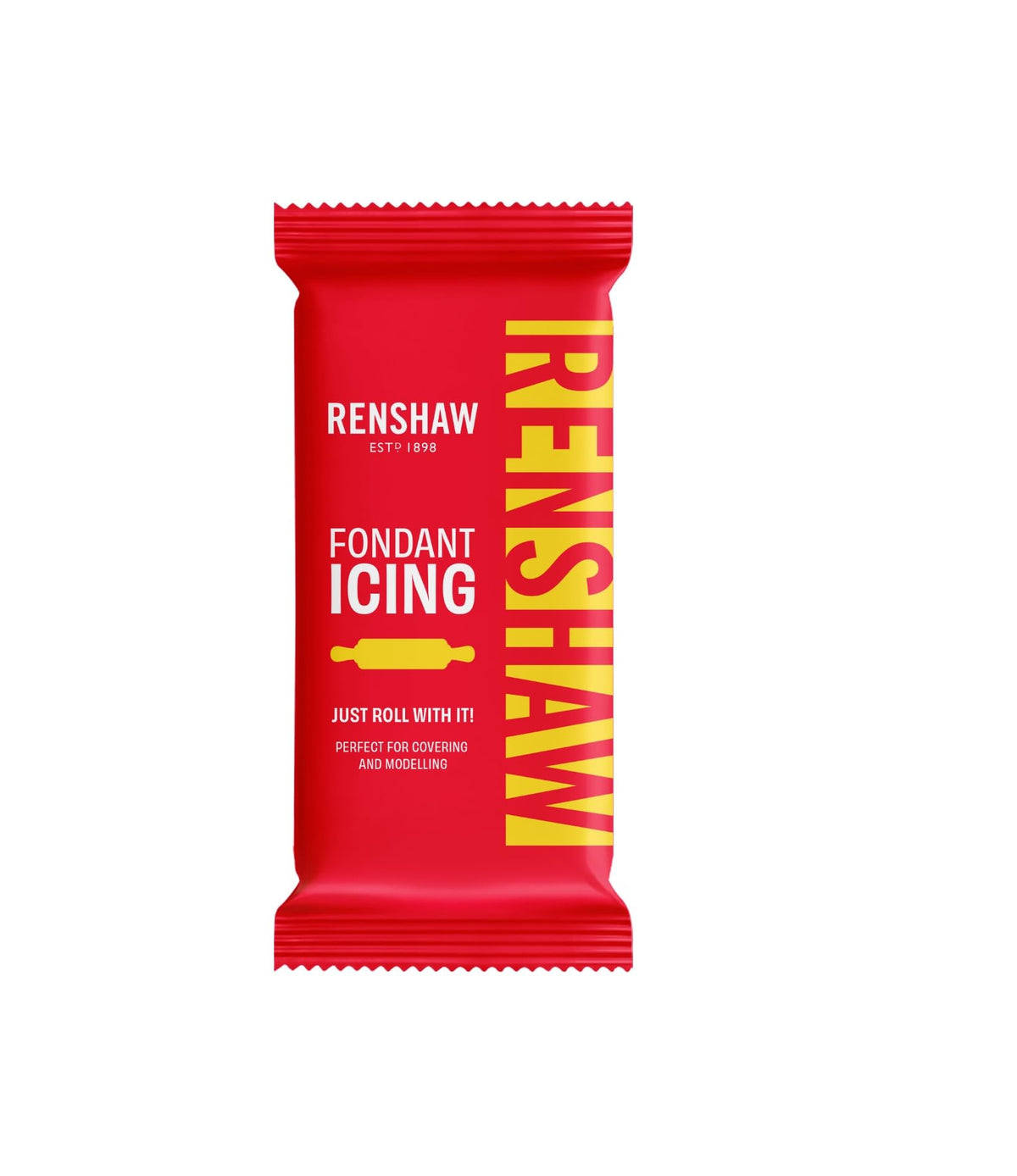 Renshaw White Ready to Roll Fondant Icing, 500 g (Pack of 1)