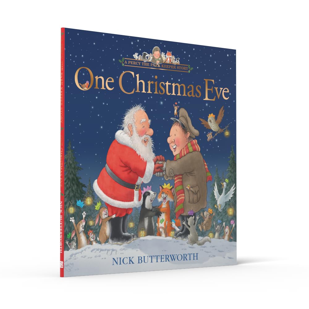 One Christmas Eve: A brand-new picture book about Percy the Park Keeper for 2026. The perfect Christmas gift for toddlers and kids aged 3+