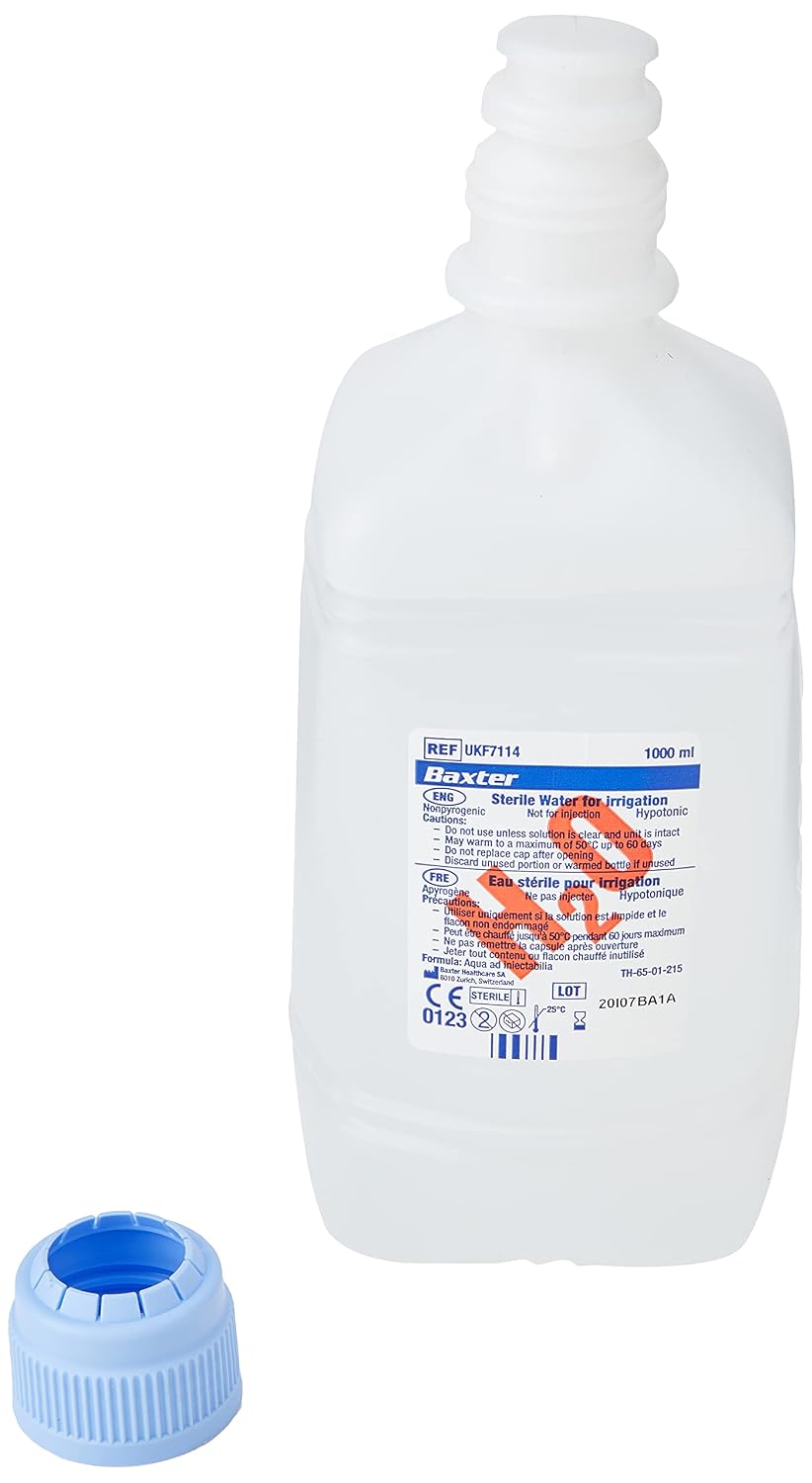 Baxter UKF7114 Single Sterile Water, 1 Litre