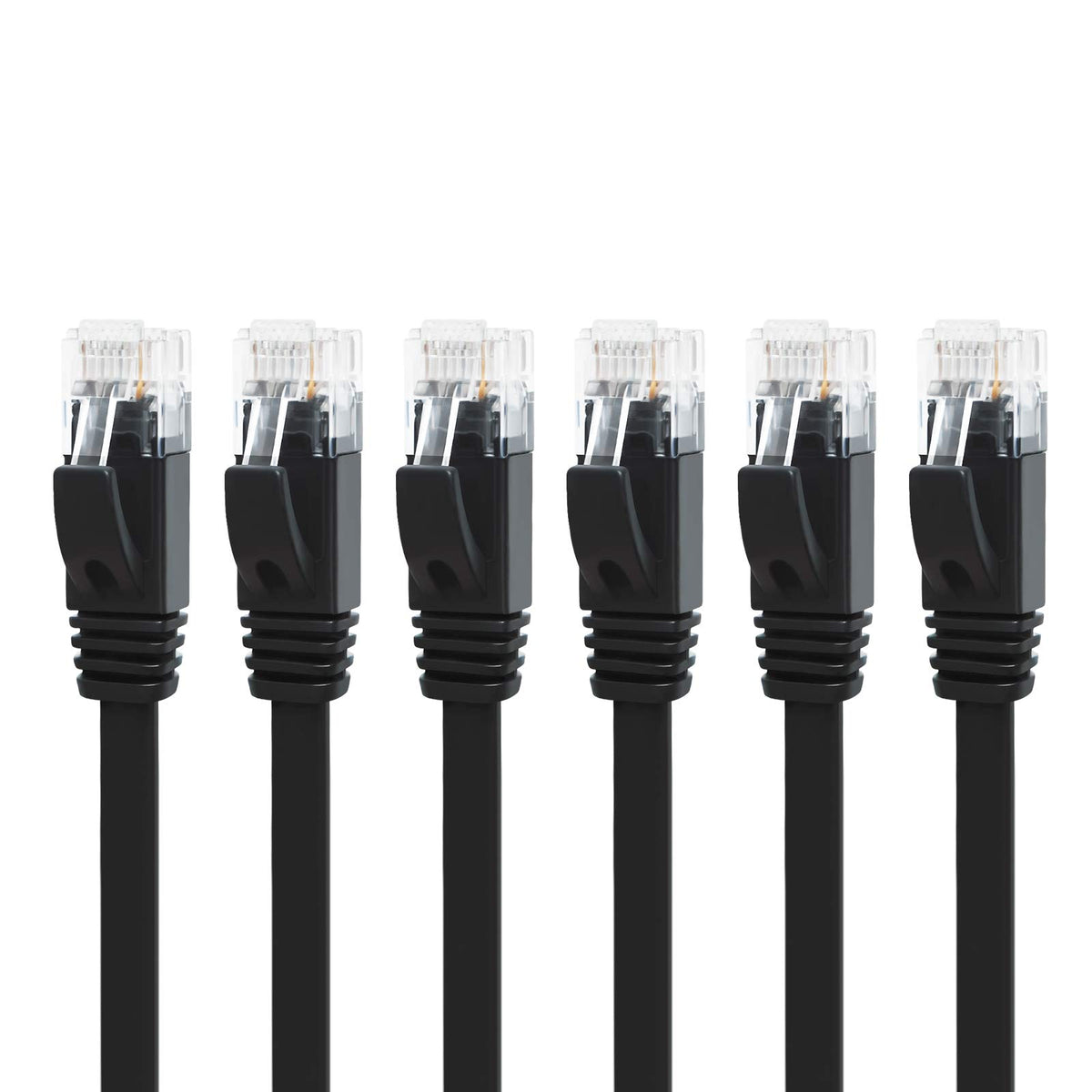 Yauhody Ethernet Cable 6m, 1Gbp/s Gigabit Internet Cable Cat 6 6m, White