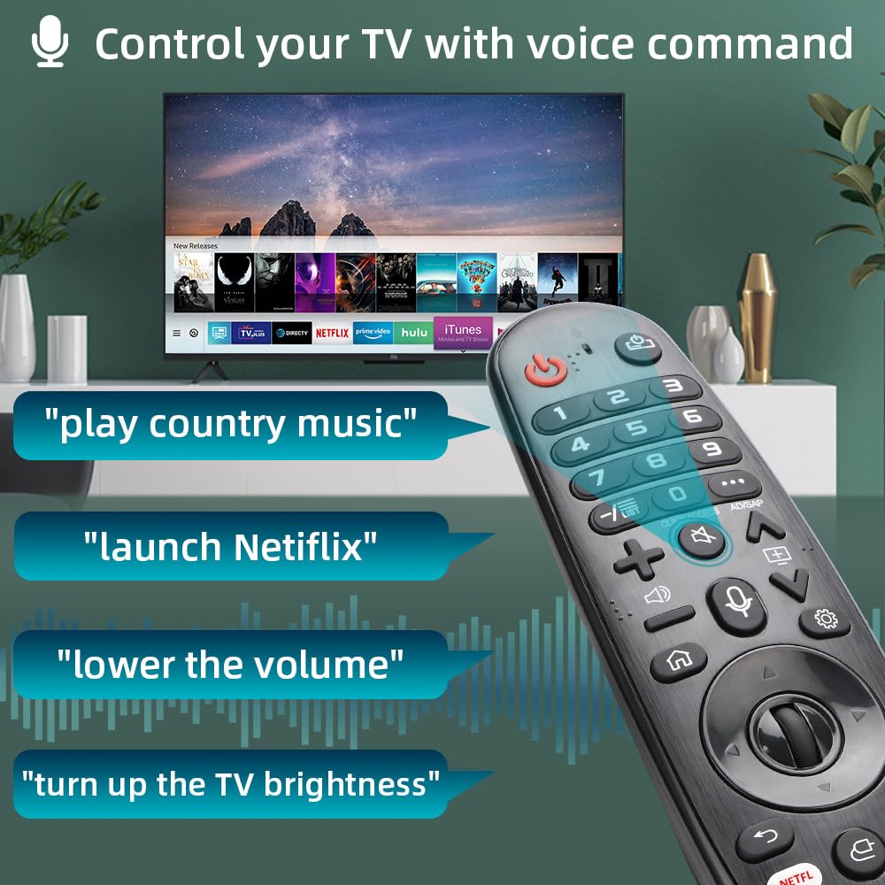 Gvirtue 【Pack of 2】Replacement Remote Control Compatible with Roku Box Model: Roku 1, Roku 2(HD, XD, XS), Roku 3, Roku LT, HD, XD, XDS, Roku N1, Roku Express, Roku Express+