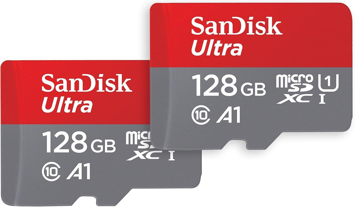 SANDISK Ultra micro SD Card + Adapter 256GB, Up to 150MB/s Read Speeds