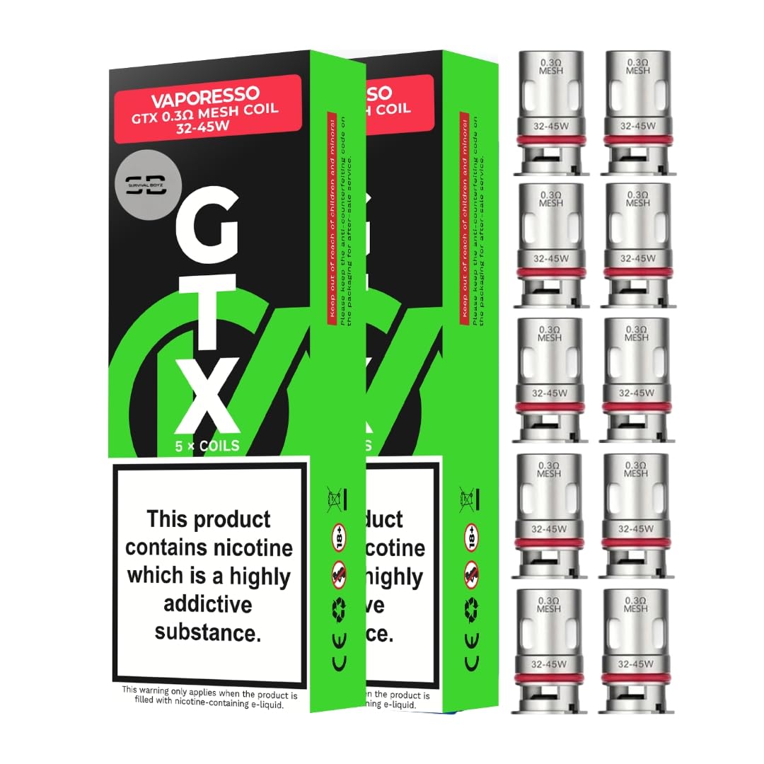 Vaporesso GTX Coils [0.6] - 5 Pack - No Nicotine