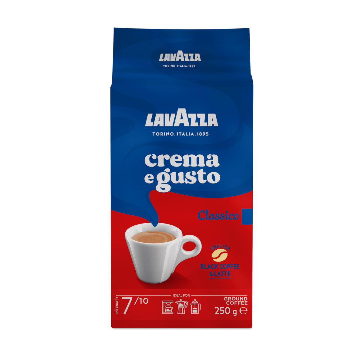 Lavazza CREAM AND AROMA KAWA ZIARNISTA 1000G
