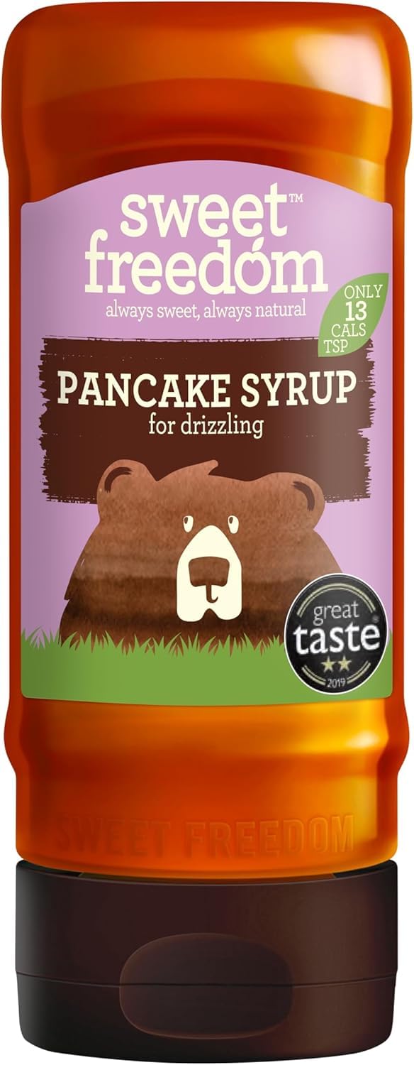 Sweet Freedom Raspberry Syrup 350 g (Pack of 1)